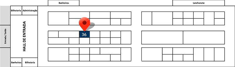 Mapa do Evento ENB 2017 Mapa do Evento ENB 2017